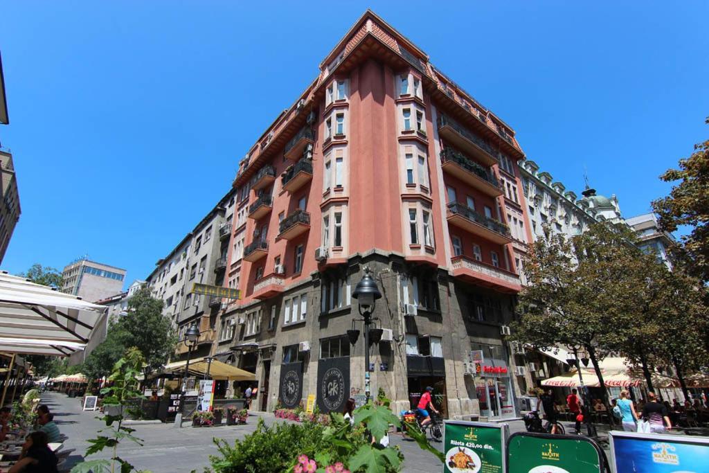 Central Apartments Belgrado Kamer foto
