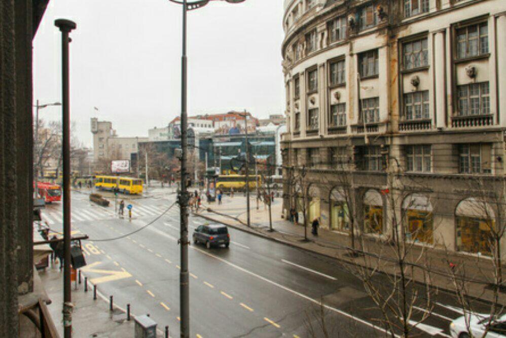 Central Apartments Belgrado Buitenkant foto