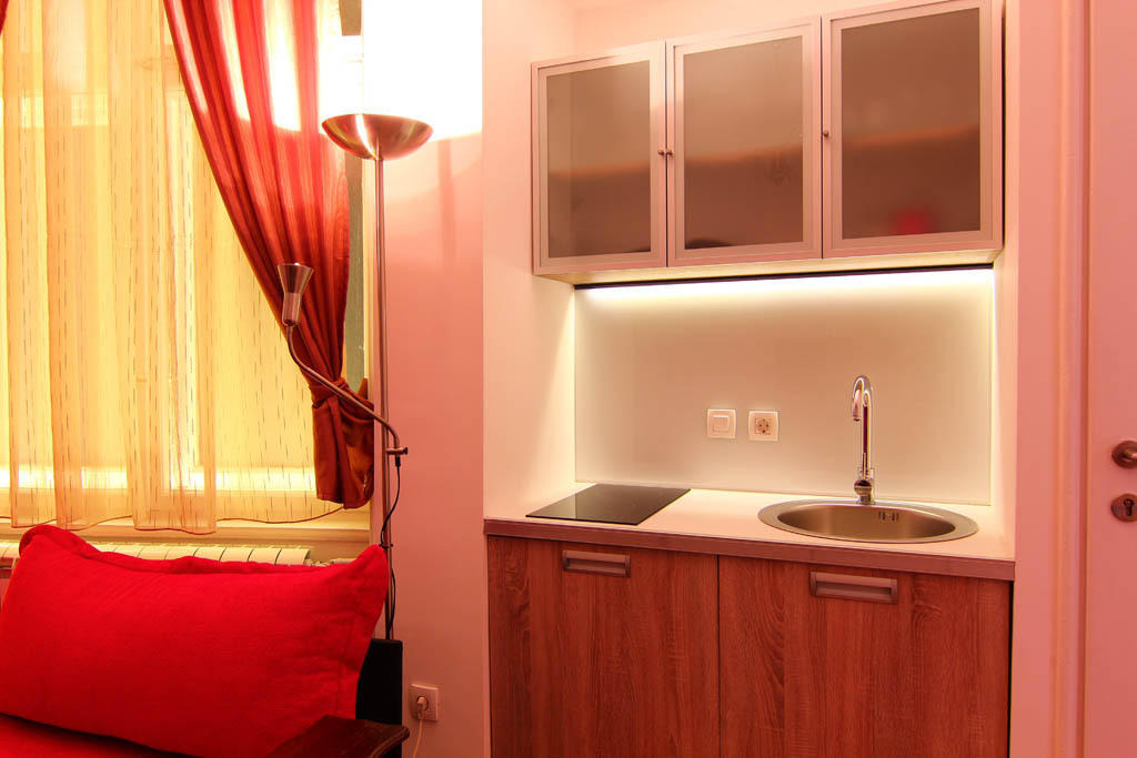 Central Apartments Belgrado Buitenkant foto